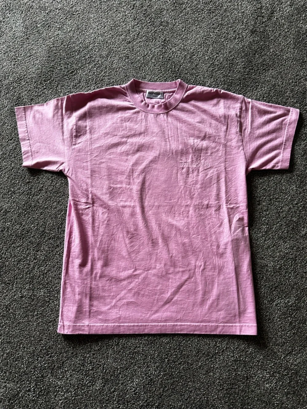 Balenciaga Turn Logo Embroidered Back Chest T-Shirt - Picture 12 of 12